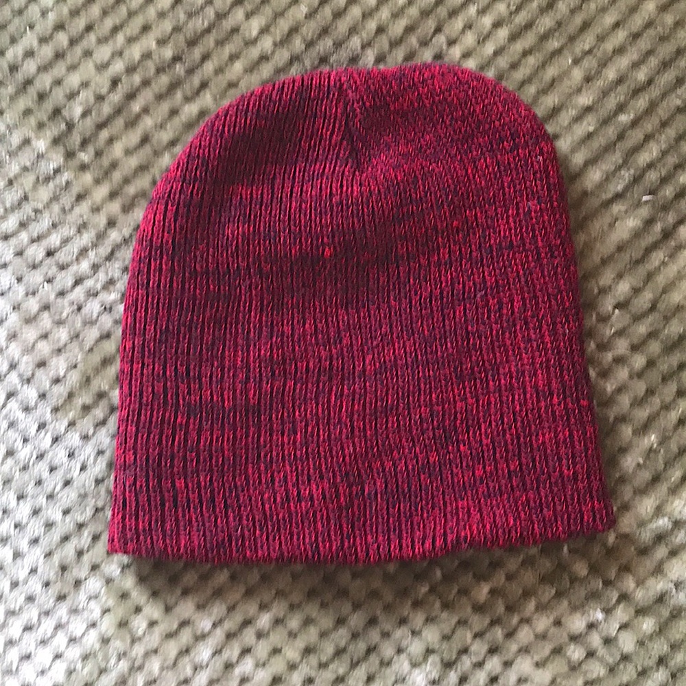 Vans red beanie
